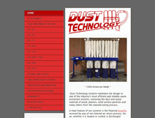 Tablet Screenshot of dusttechnology.com